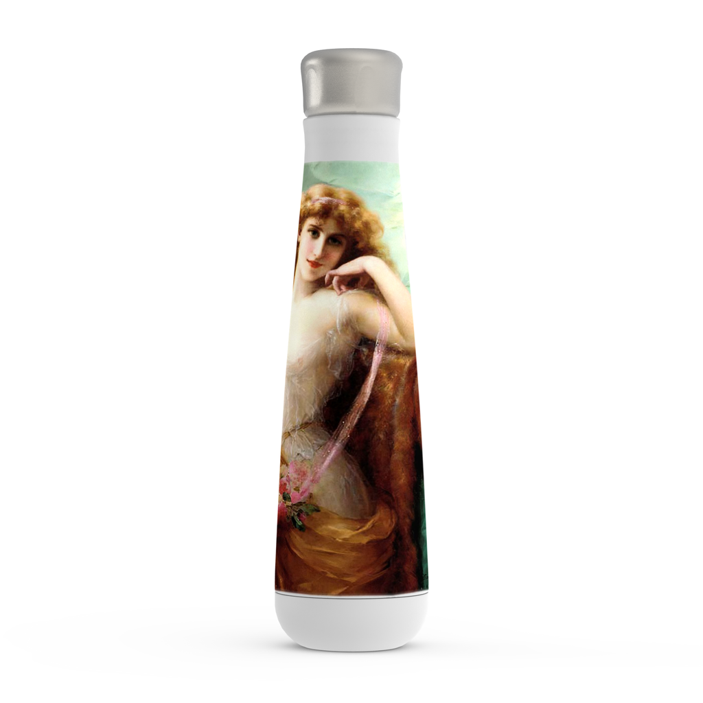 Stainless steel water bottle, Peristyle, Various colors, Basket of Roses