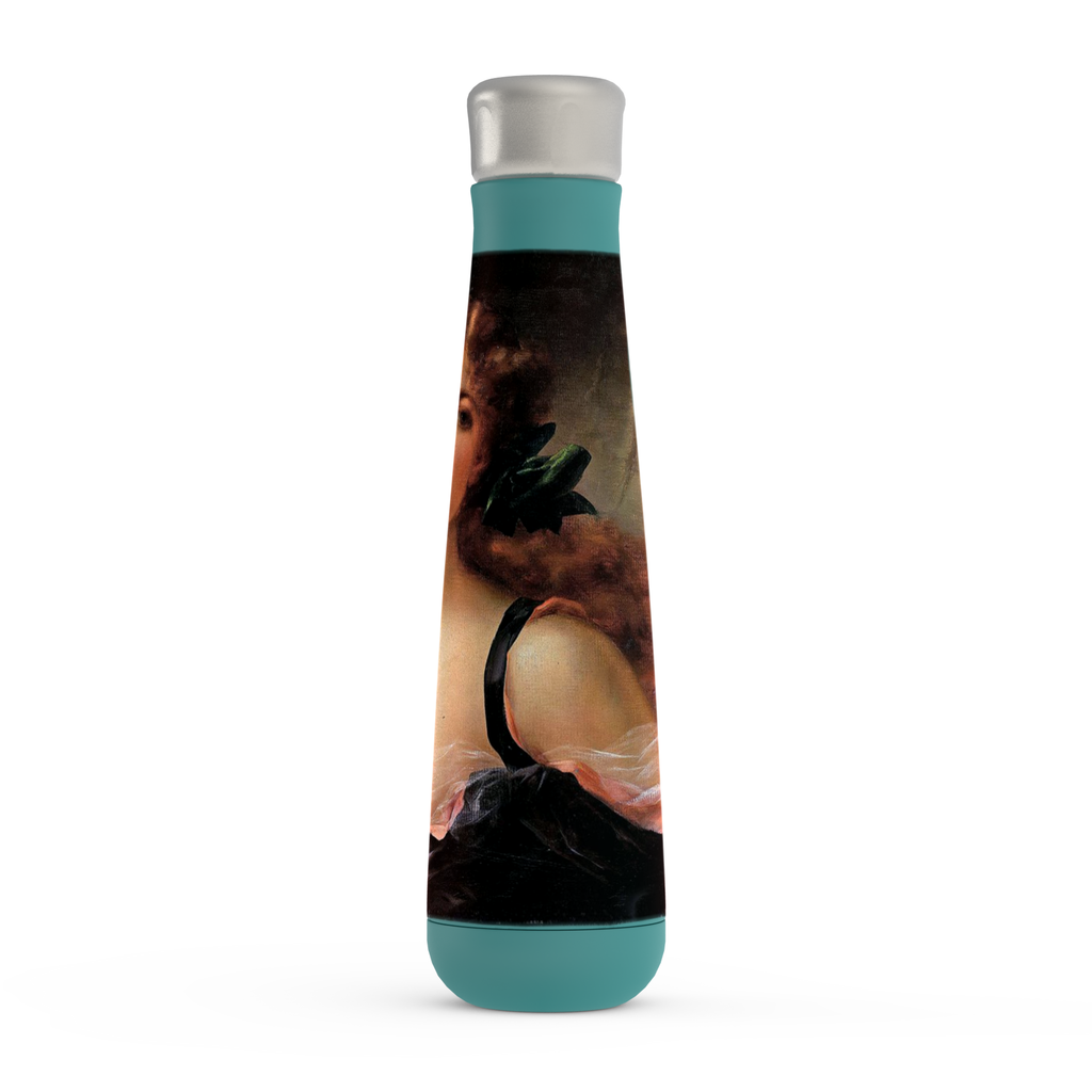 Stainless steel water bottle, Peristyle, Various colors, Portrait of a Young Girl