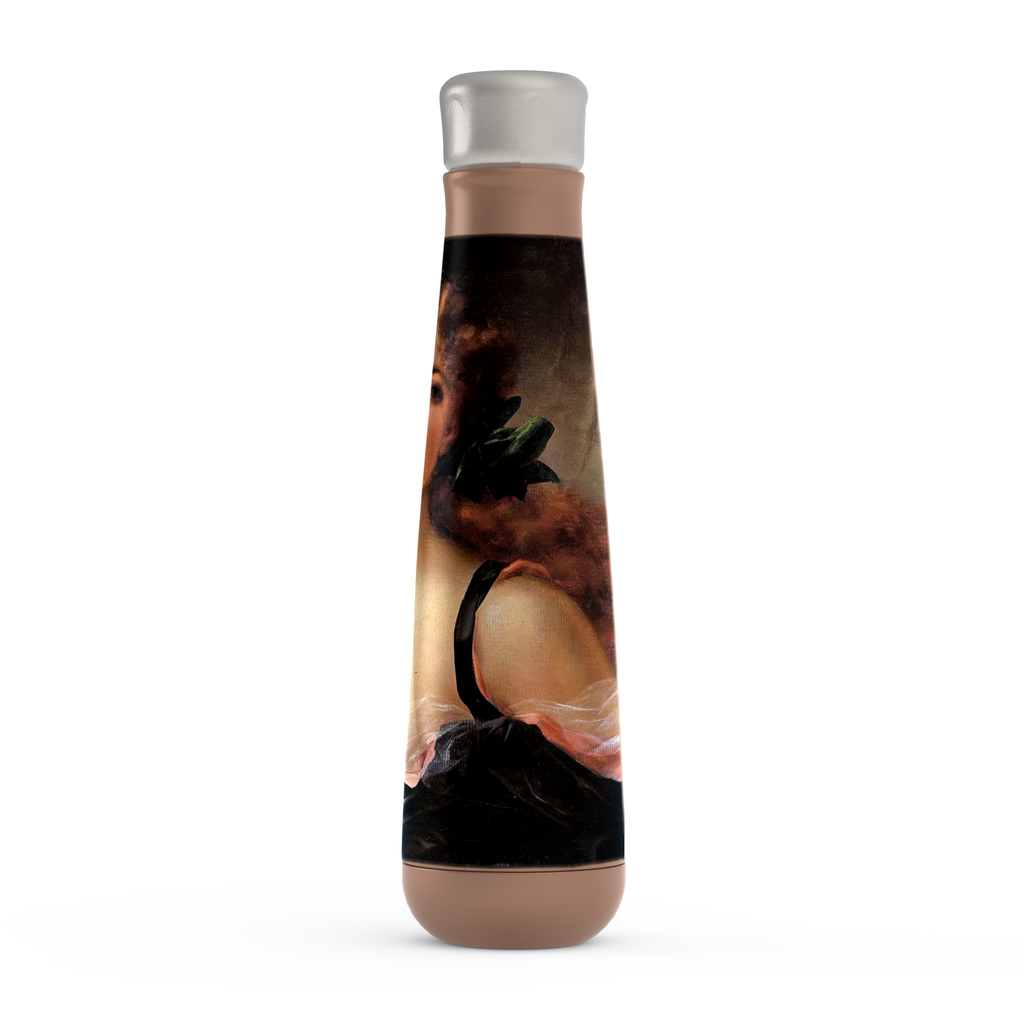 Stainless steel water bottle, Peristyle, Various colors, Portrait of a Young Girl