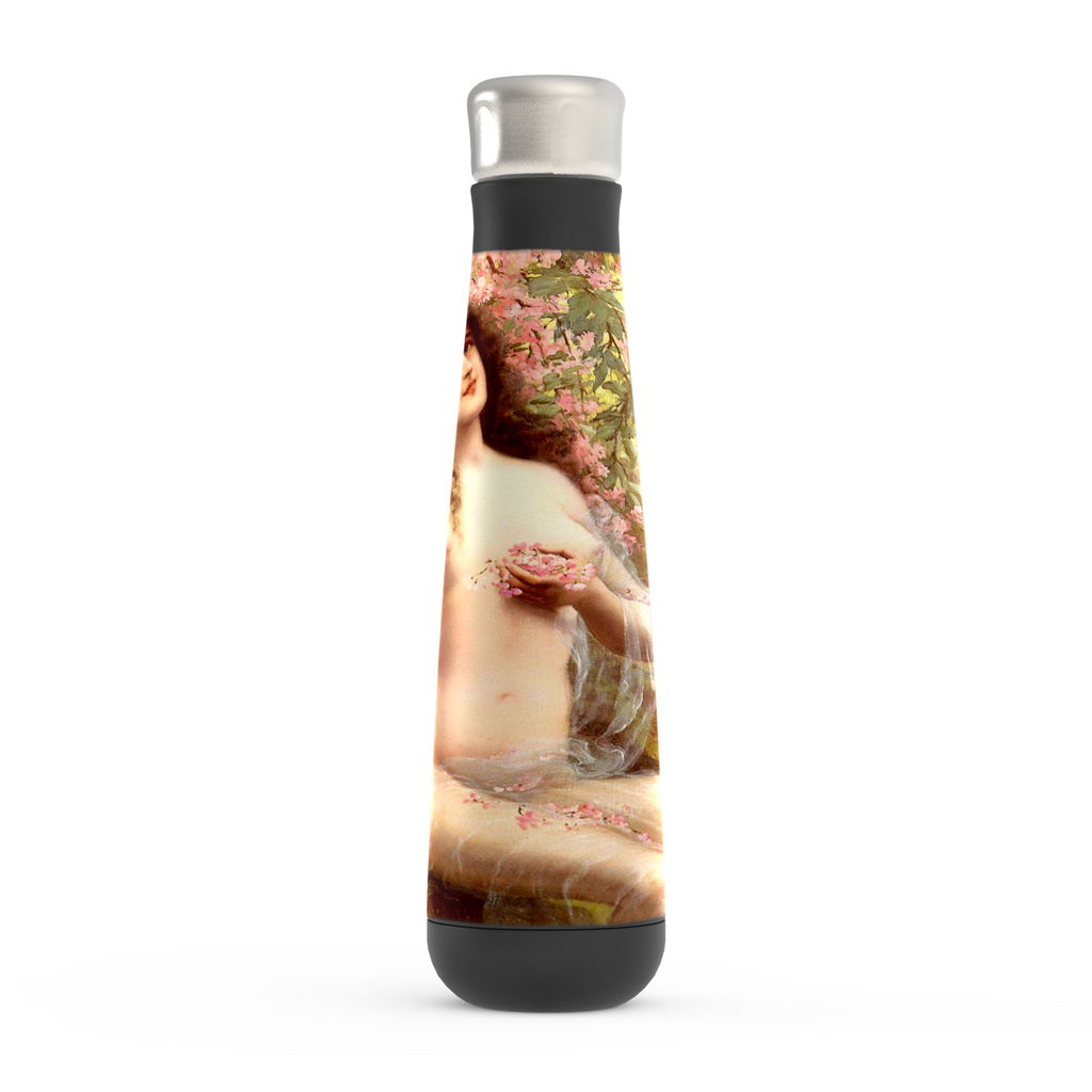 Stainless steel water bottle, Peristyle, various colors, Among The Blossoms