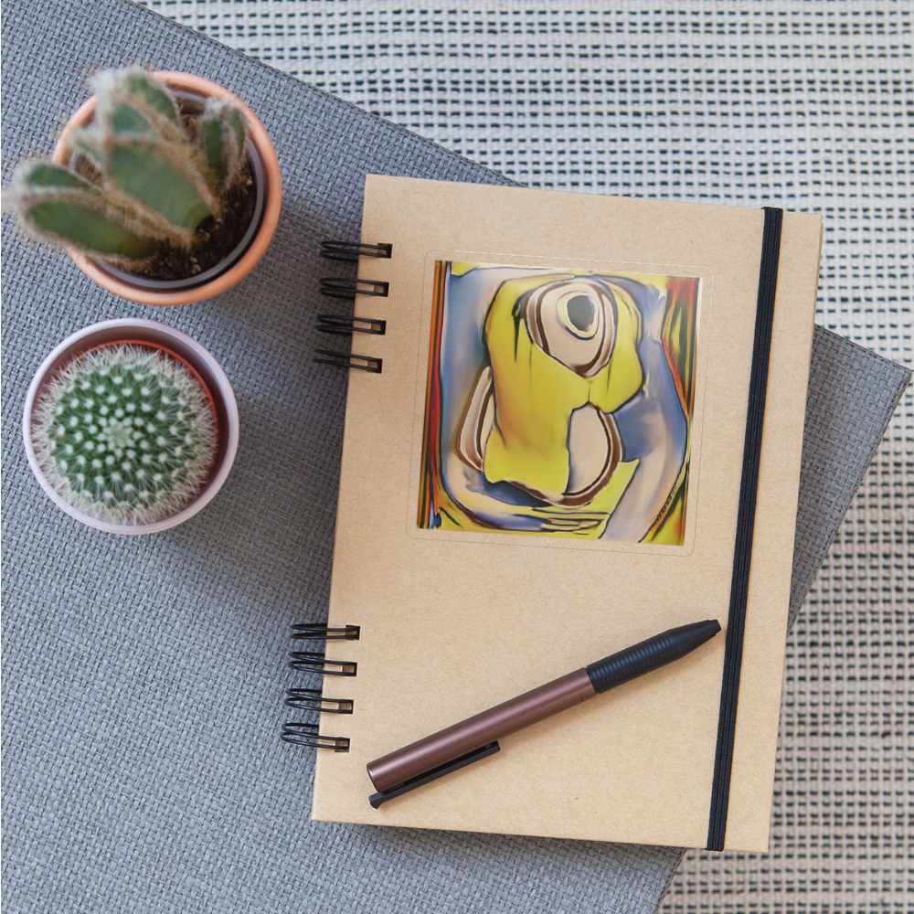 Sticker test - transparent glossy