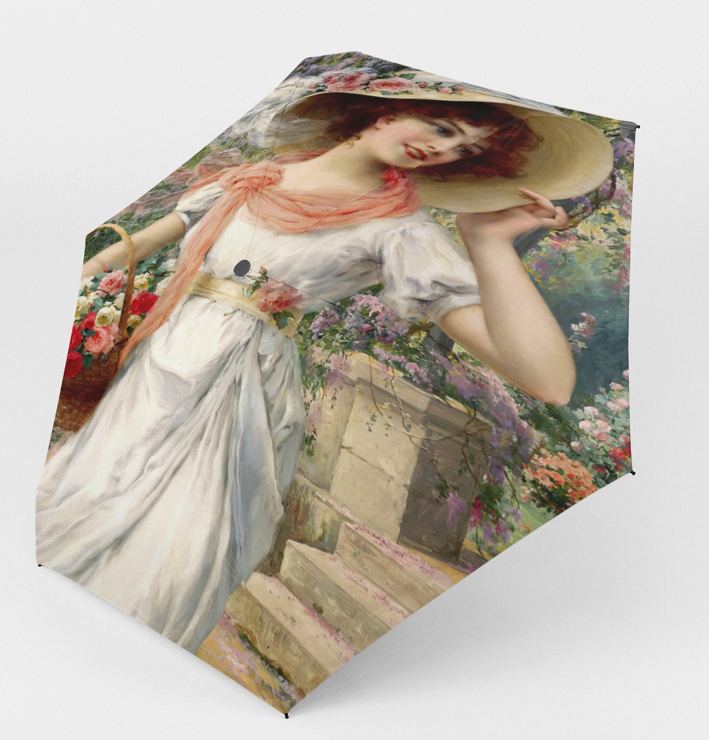 Victorian Lady Design UMBRELLA, THE FLOWER GARDEN Model U50-C20